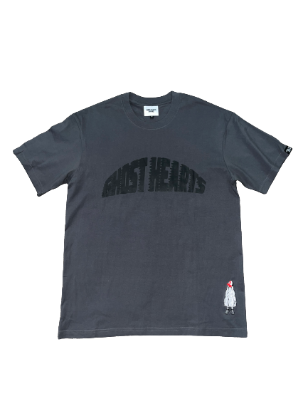 Ghost Hearts Standard Grey T shirt