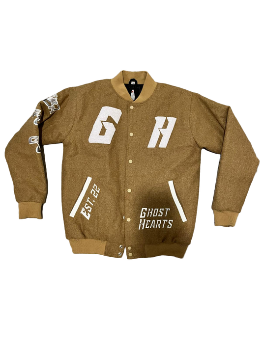 Casper > Cupid Brown Varsity Jacket